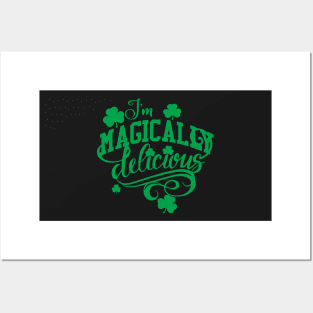 Magically Delicious St.Patrick's Day Shamrock Posters and Art